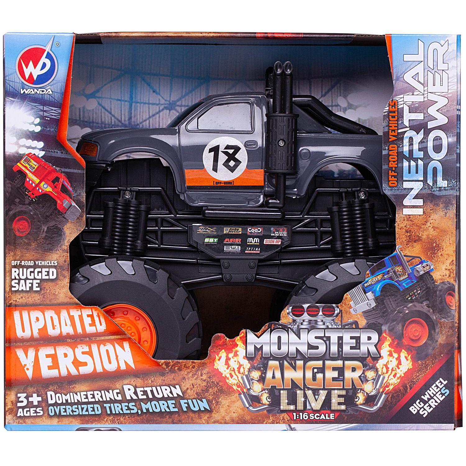 Внедорожник Junfa Jeep 1:16 WC-11584/темно-серая - фото 1