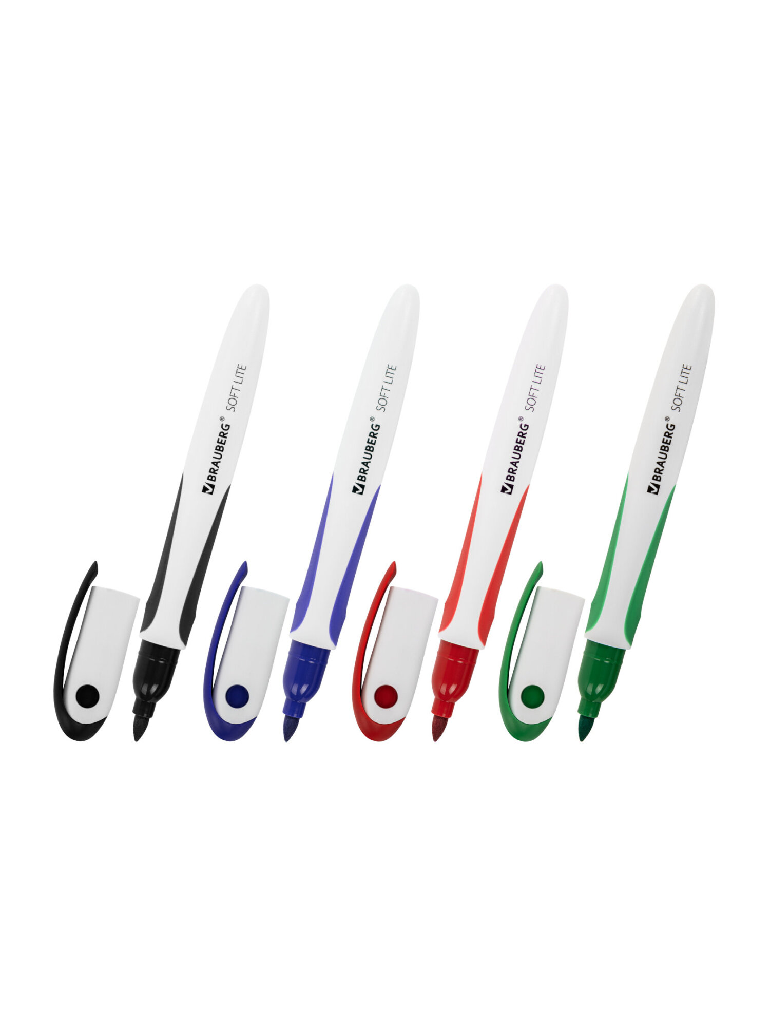 Маркеры Brauberg 4 шт. - фото 7