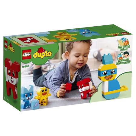 Конструктор LEGO DUPLO Мои первые домашние животные блочный