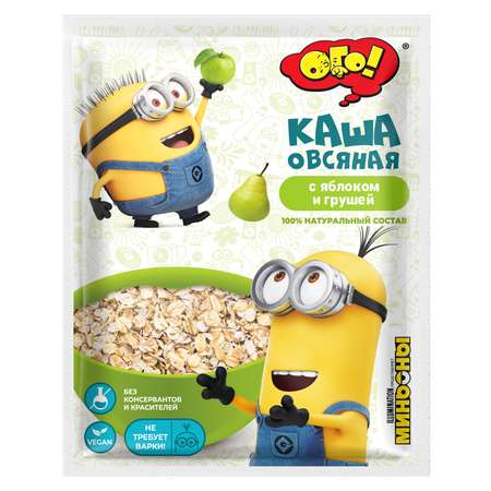 Каша Ого! овсяная яблоко-груша 40г