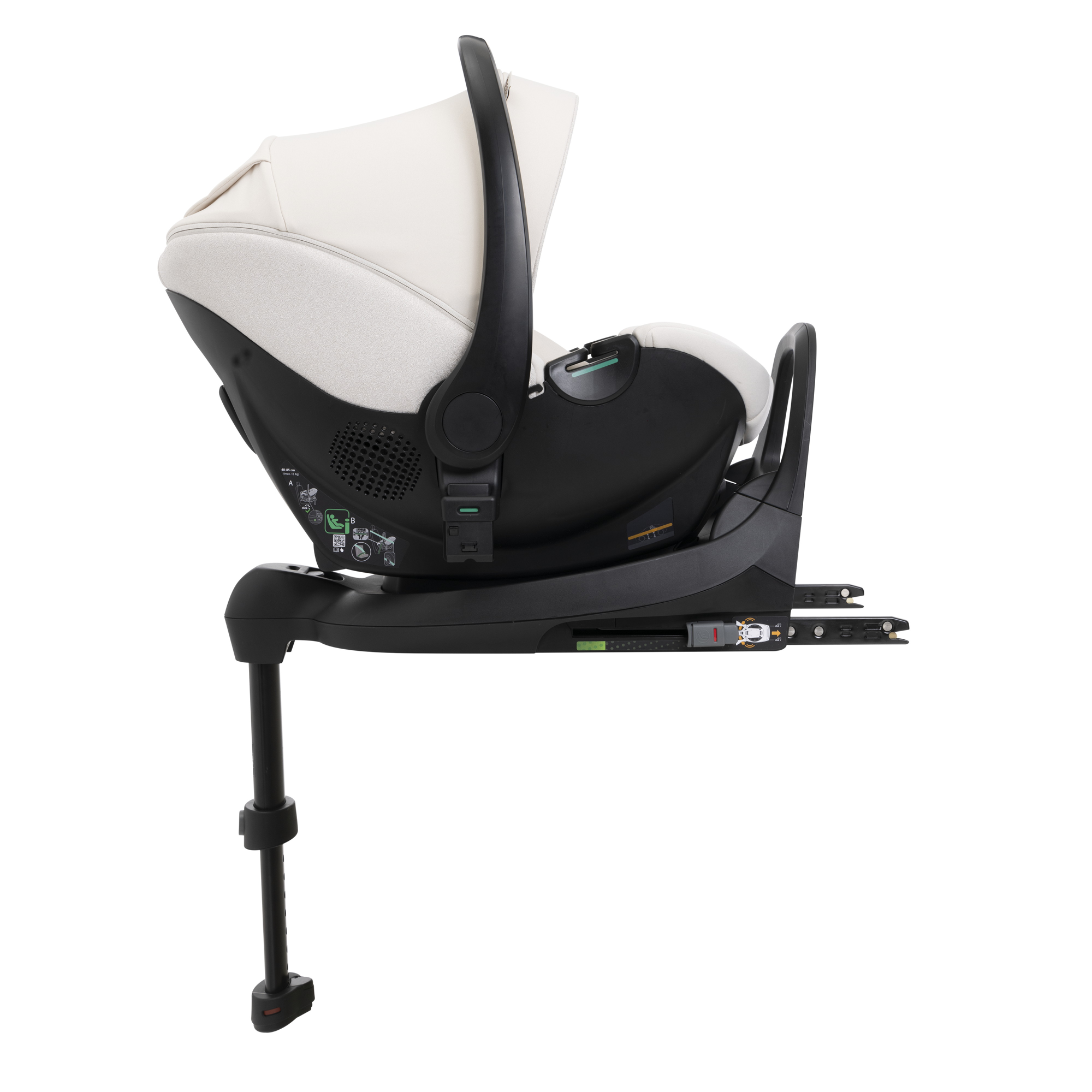 Автокресло Chicco 0 (0 -13 кг) бежевый - фото 25