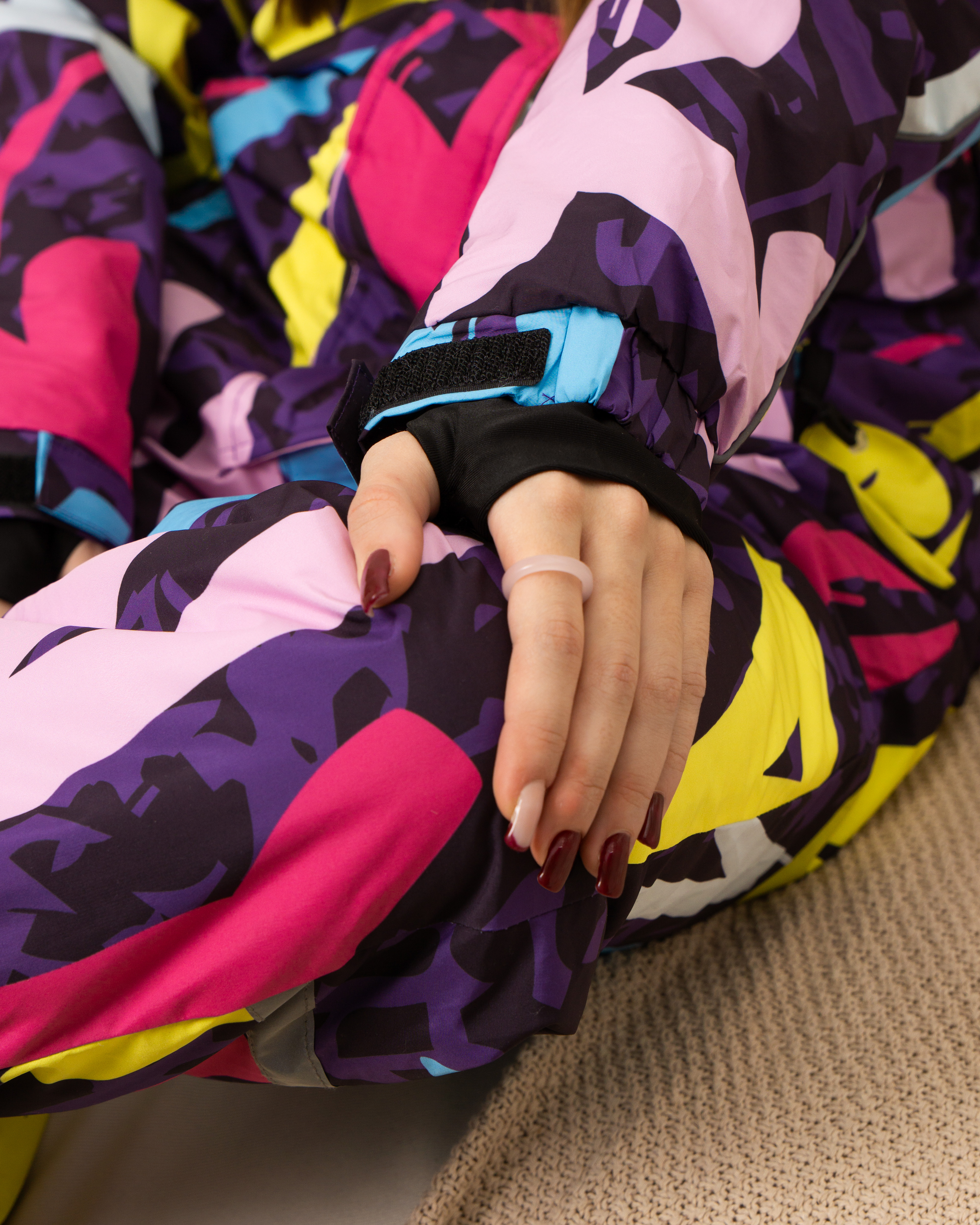 Комбинезон Saimaa GLO-10 фиолетово-розовый - фото 8