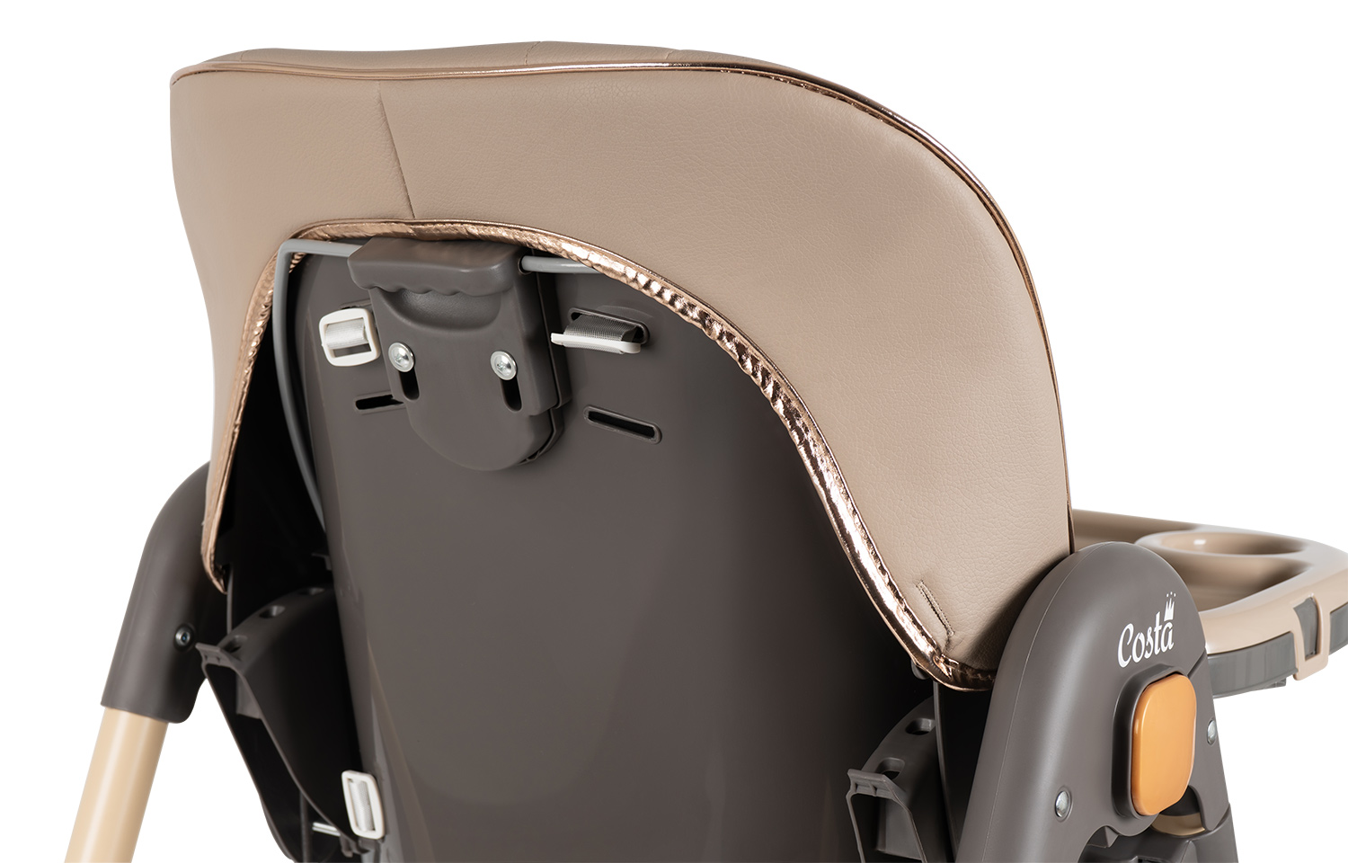Стульчик для кормления Costa Adelia бежевый - фото 10