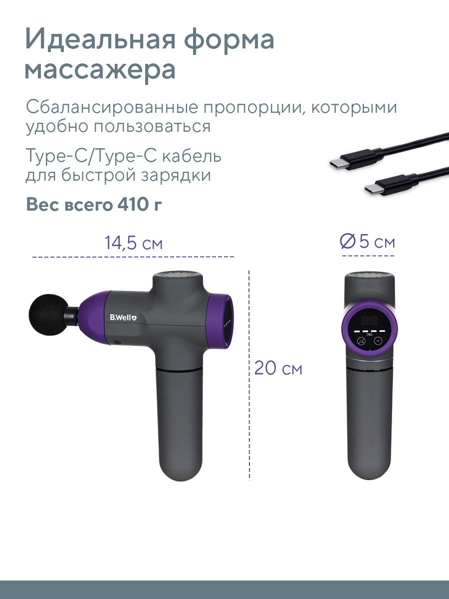 Массажер TH-490 B.Well TH-490 - фото 11