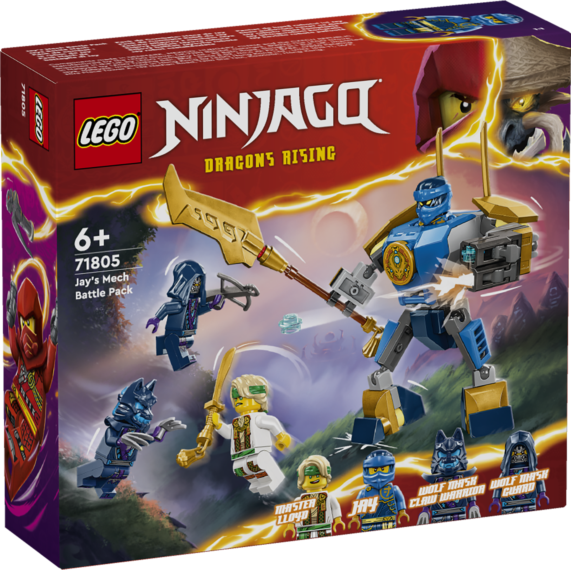 Конструктор LEGO NINJAGO Боевой набор мехов Джея - фото 2