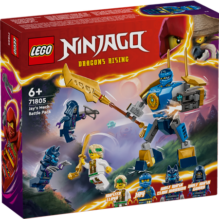 Конструктор LEGO NINJAGO Боевой набор мехов Джея блочный