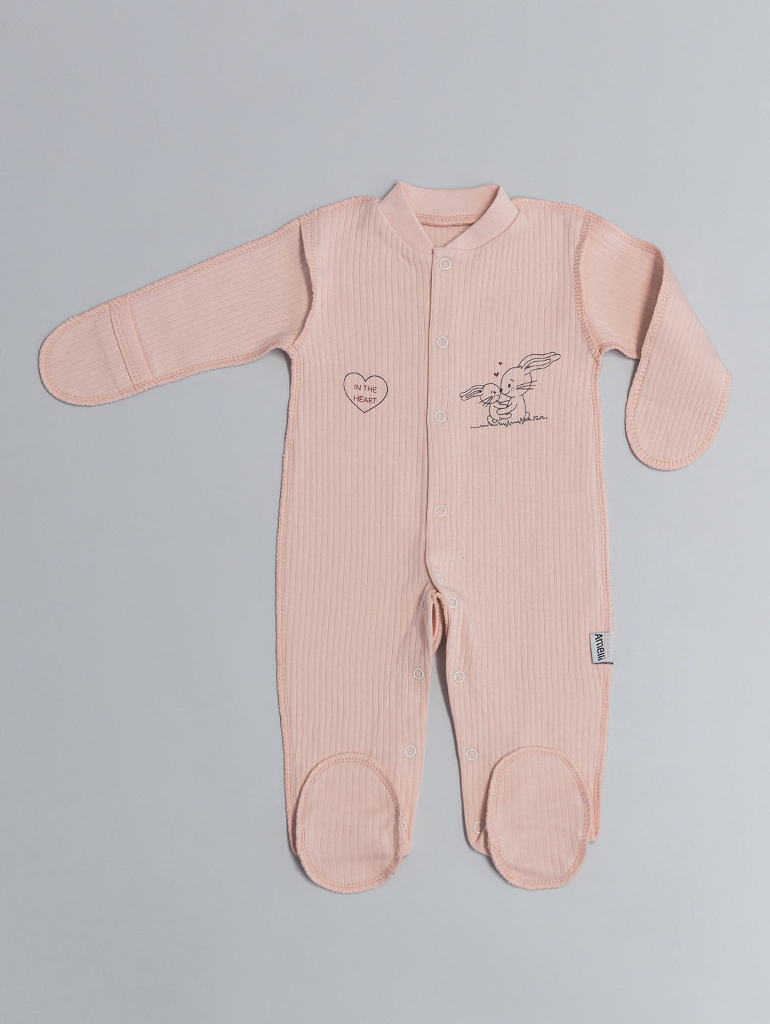 Изображение товара Комбинезон Amelli 62 Комфортная ткань Пенье с закрытыми ножками