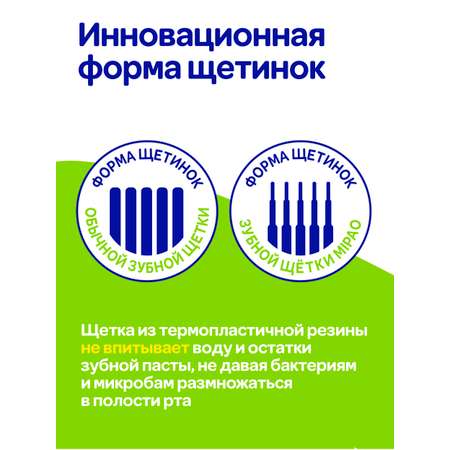 Зубная щетка классическая Mipao