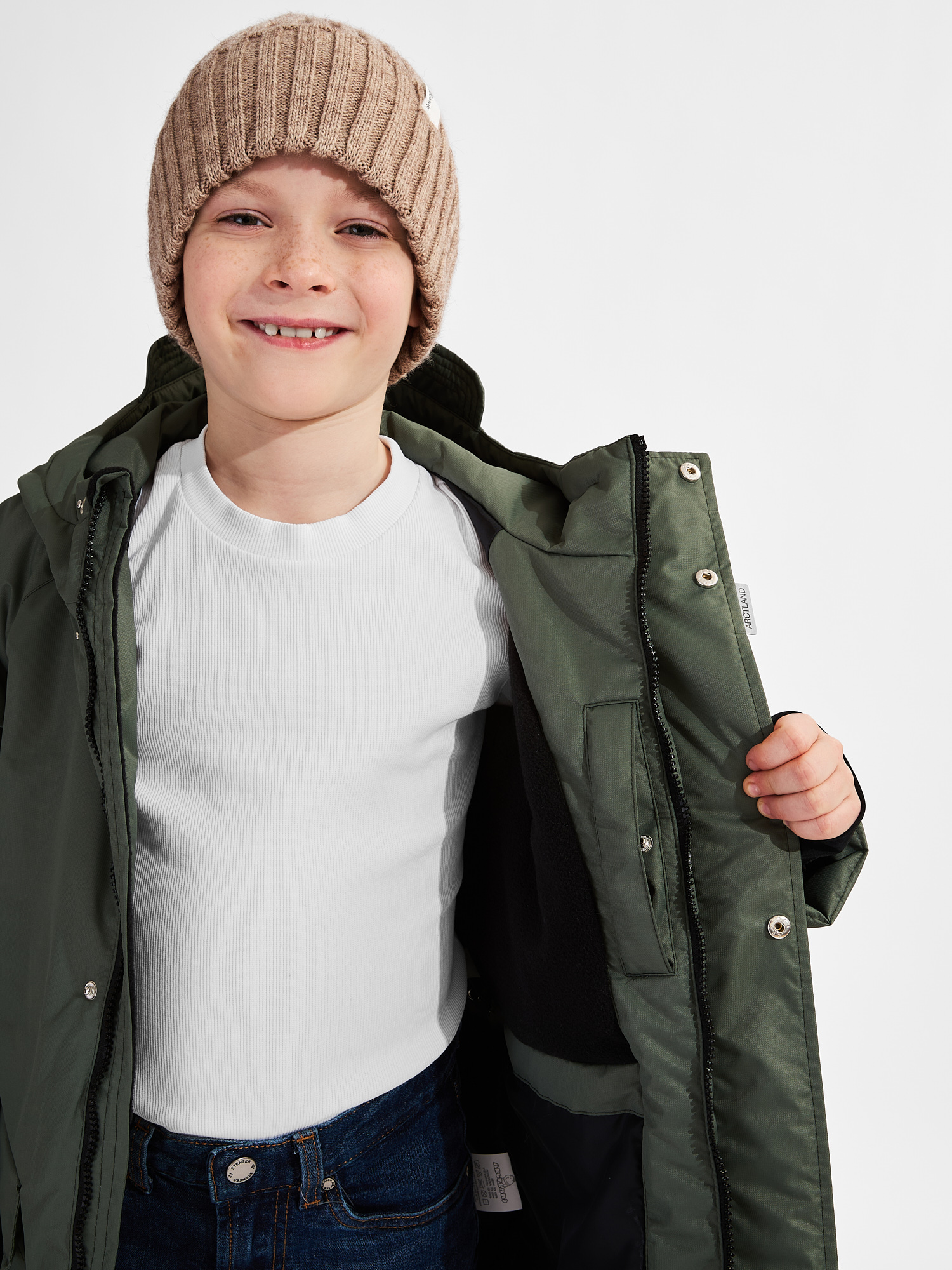 Куртка Arctland s722m_зеленый лес - фото 6