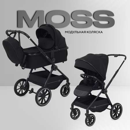 Коляска 2в1 Rant Moss черный