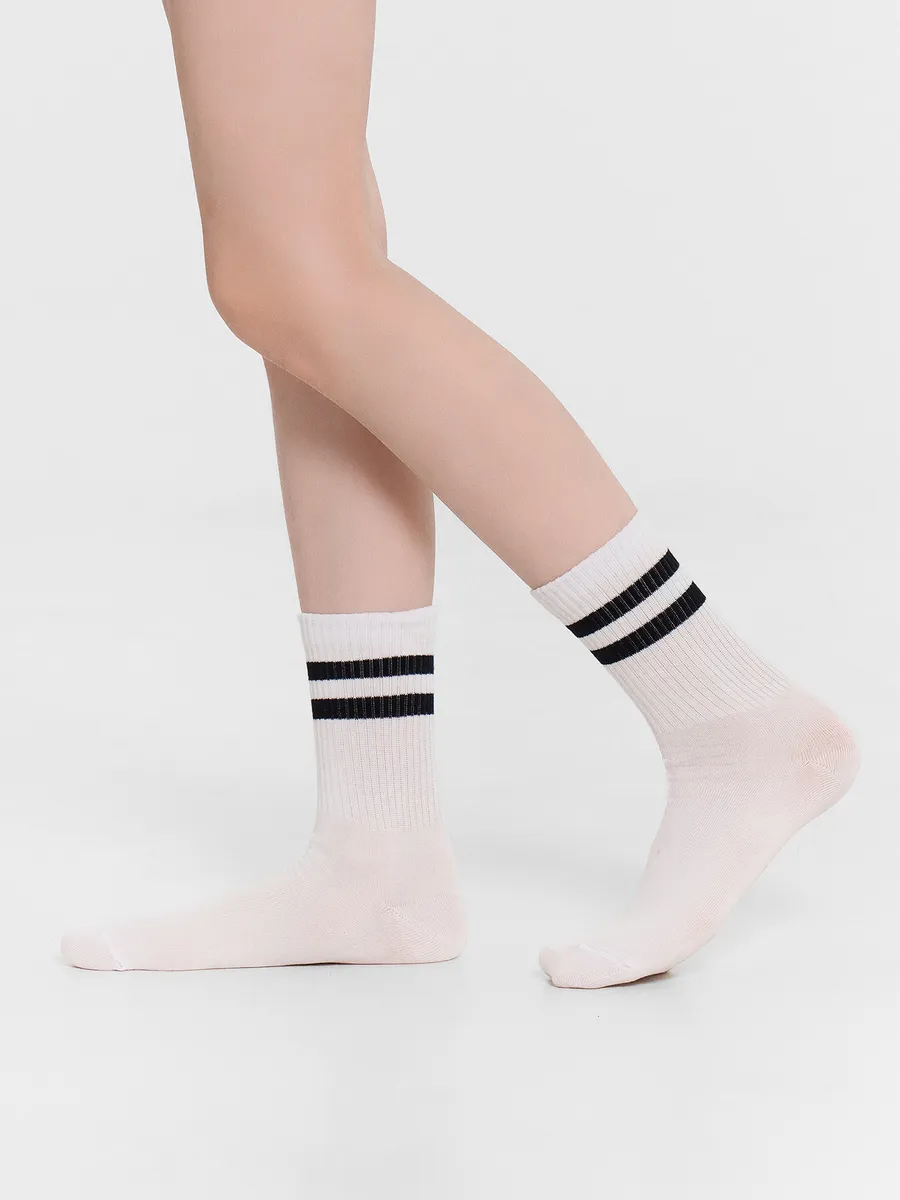 Носки 3 пары Mark Formelle (Марк Формэль) 444A-2458/белый-3 - фото 8