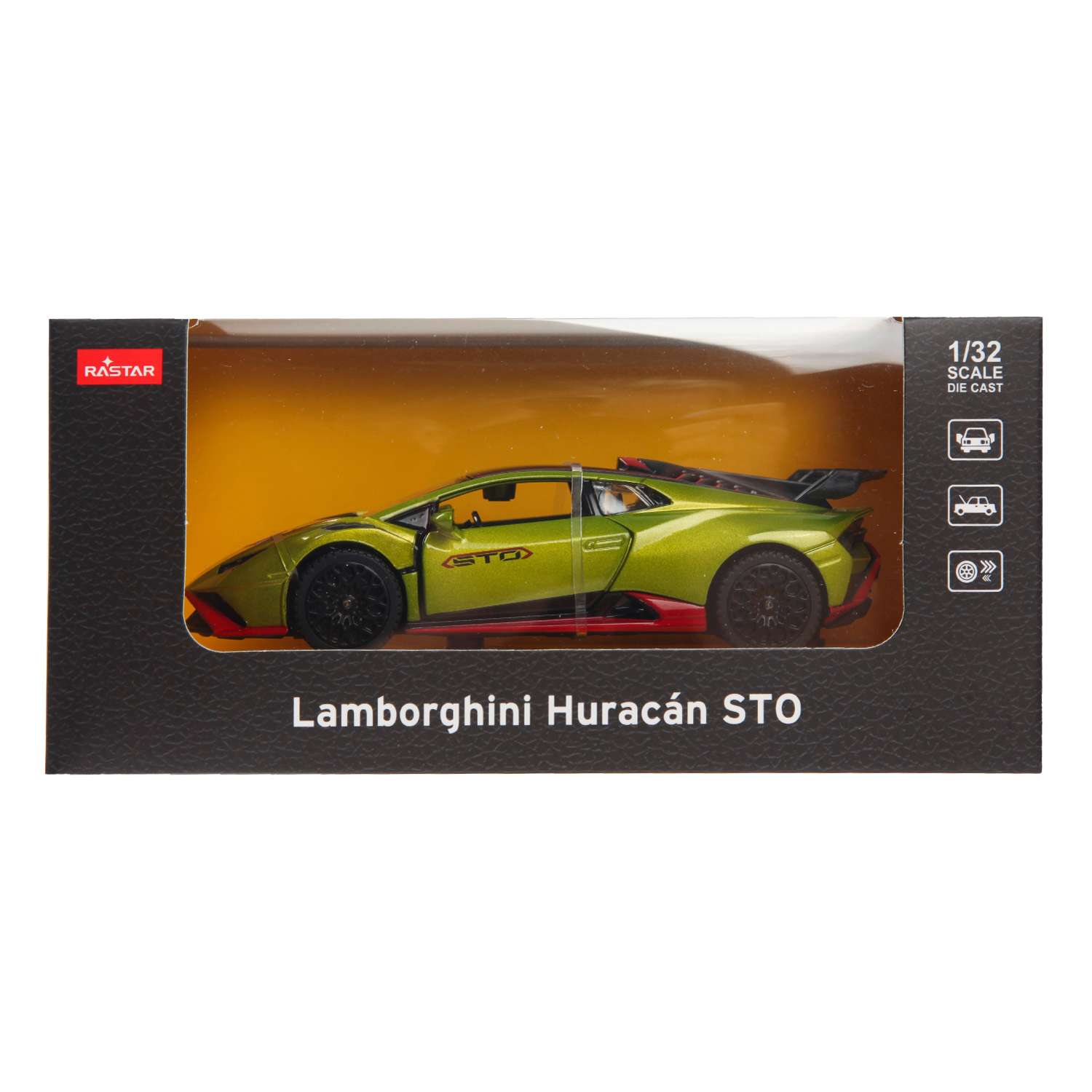 Автомобиль Rastar Lamborghini Huracan STO 1:32 64310 - фото 7