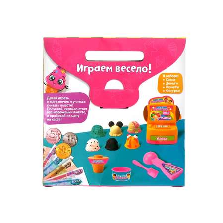 Игровой набор Zabiaka касса, продукты