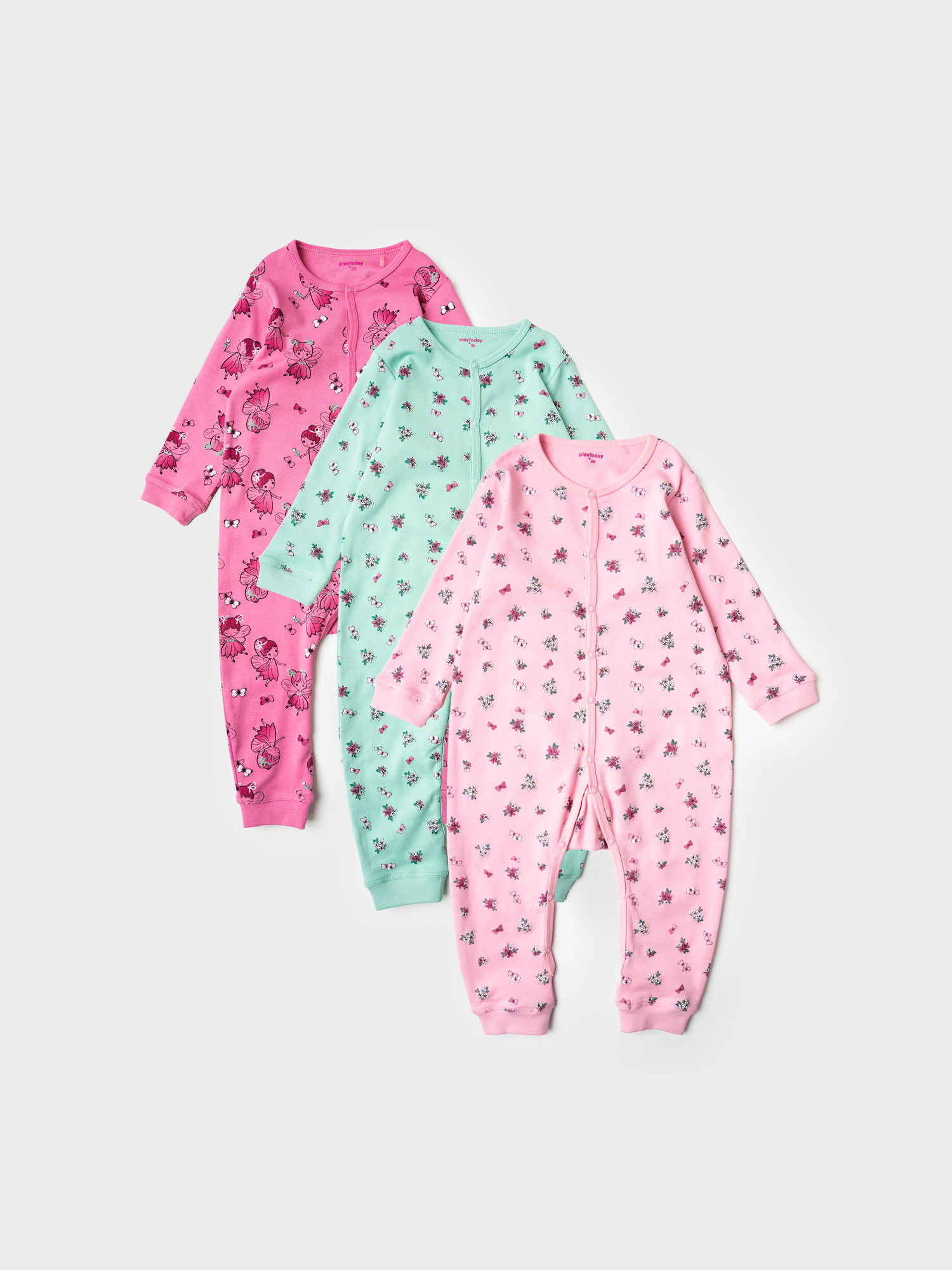 Комбинезоны 3 шт PlayToday 12624020 - фото 1