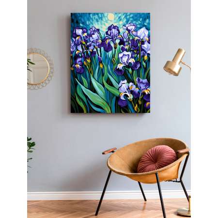 Картина по номерам Art on Canvas Ирисы в ассортименте