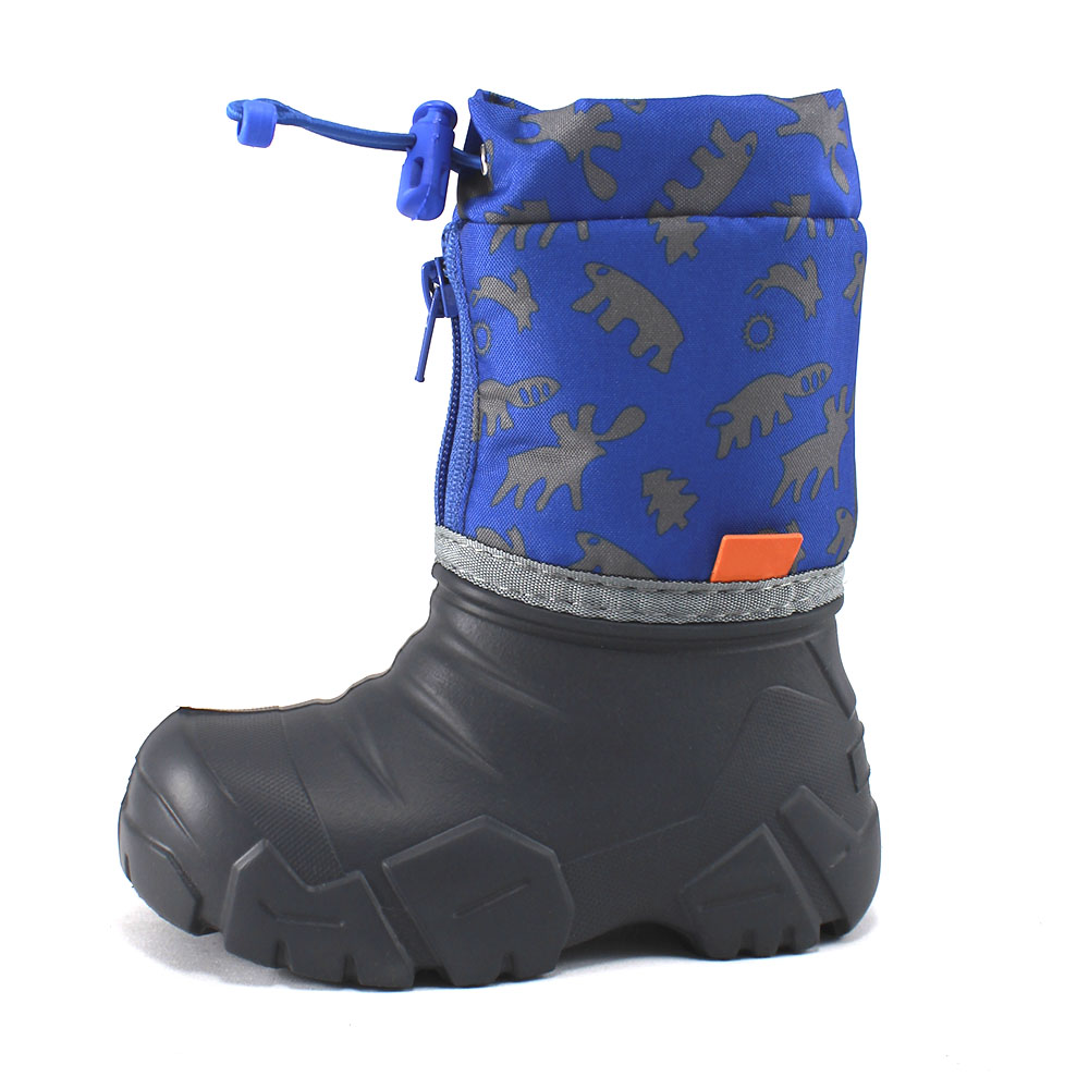 Сапоги Europen ПЕ19СК1М-СВ EUROPEN Сапоги детские,синий с рисун - фото 1