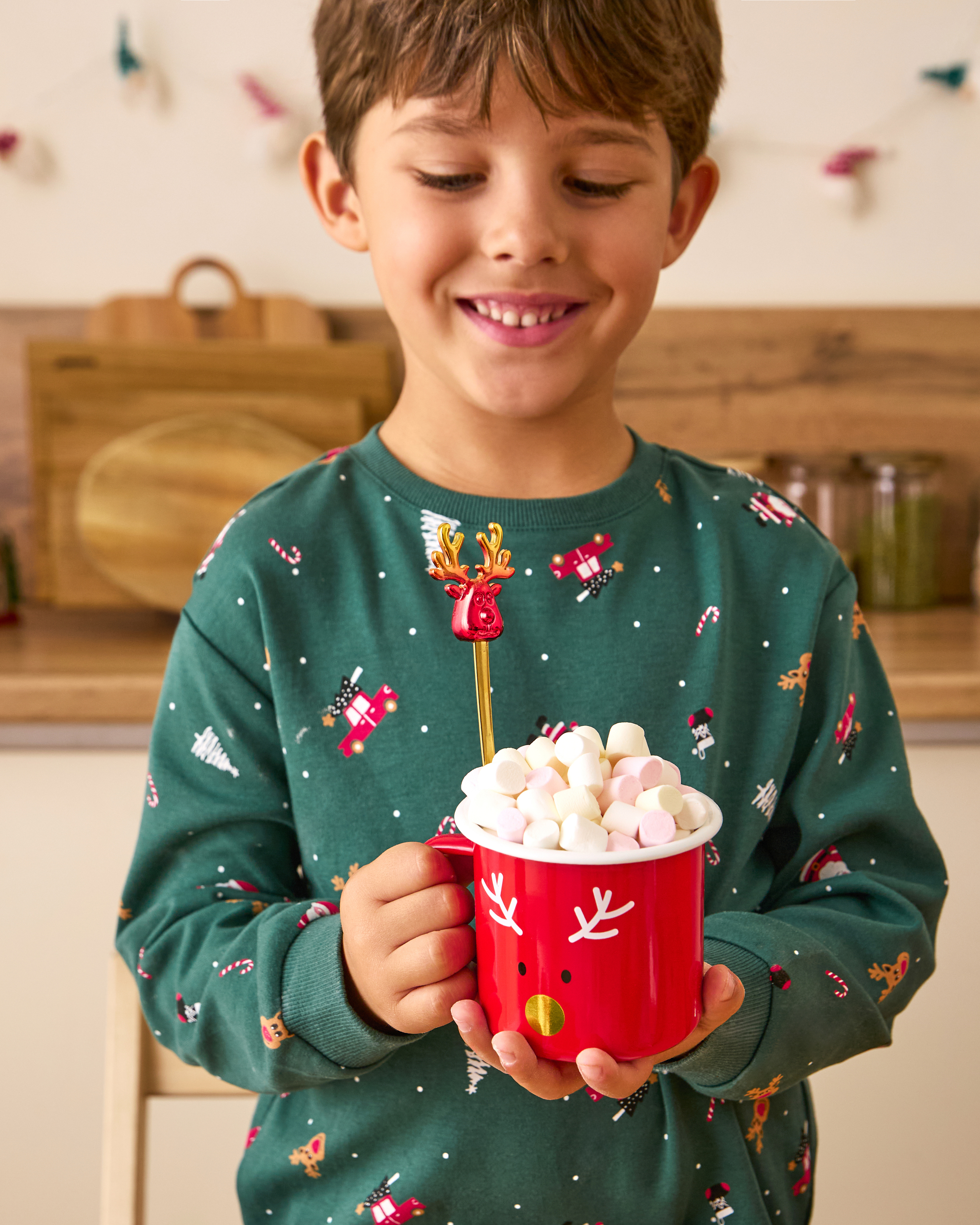 Новогодняя кружка FUTURINO Home Олень W25FH5-NY115di-11 - фото 1