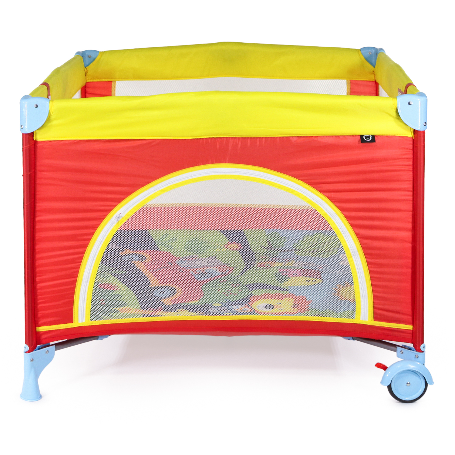 Манеж кровать Babyton Red-Yellow G-400 - фото 3
