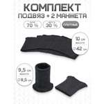 Манжеты на рукава и подвяз Айрис трикотажный