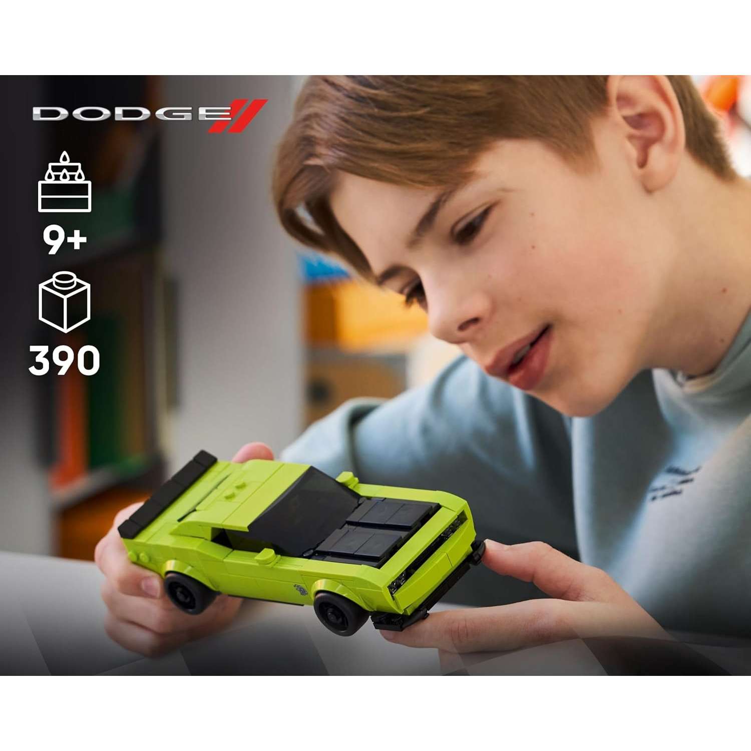 Конструктор LEGO Speed Champions Dodge Challenger SRT Hellcat 370 дет. - фото 4