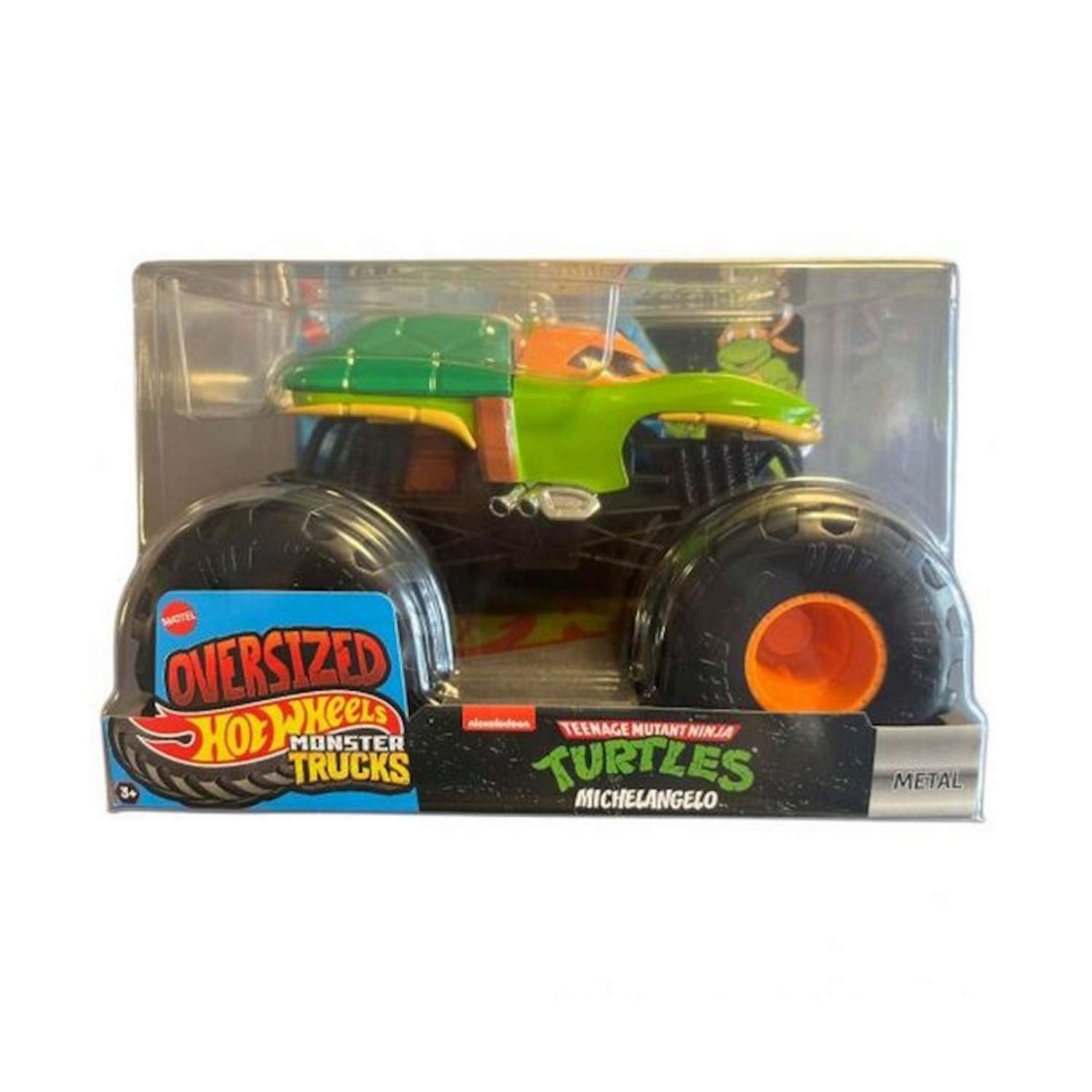 Монстр-трак Hot Wheels Monster Trucks 1:24 зеленый FYJ83 - фото 1