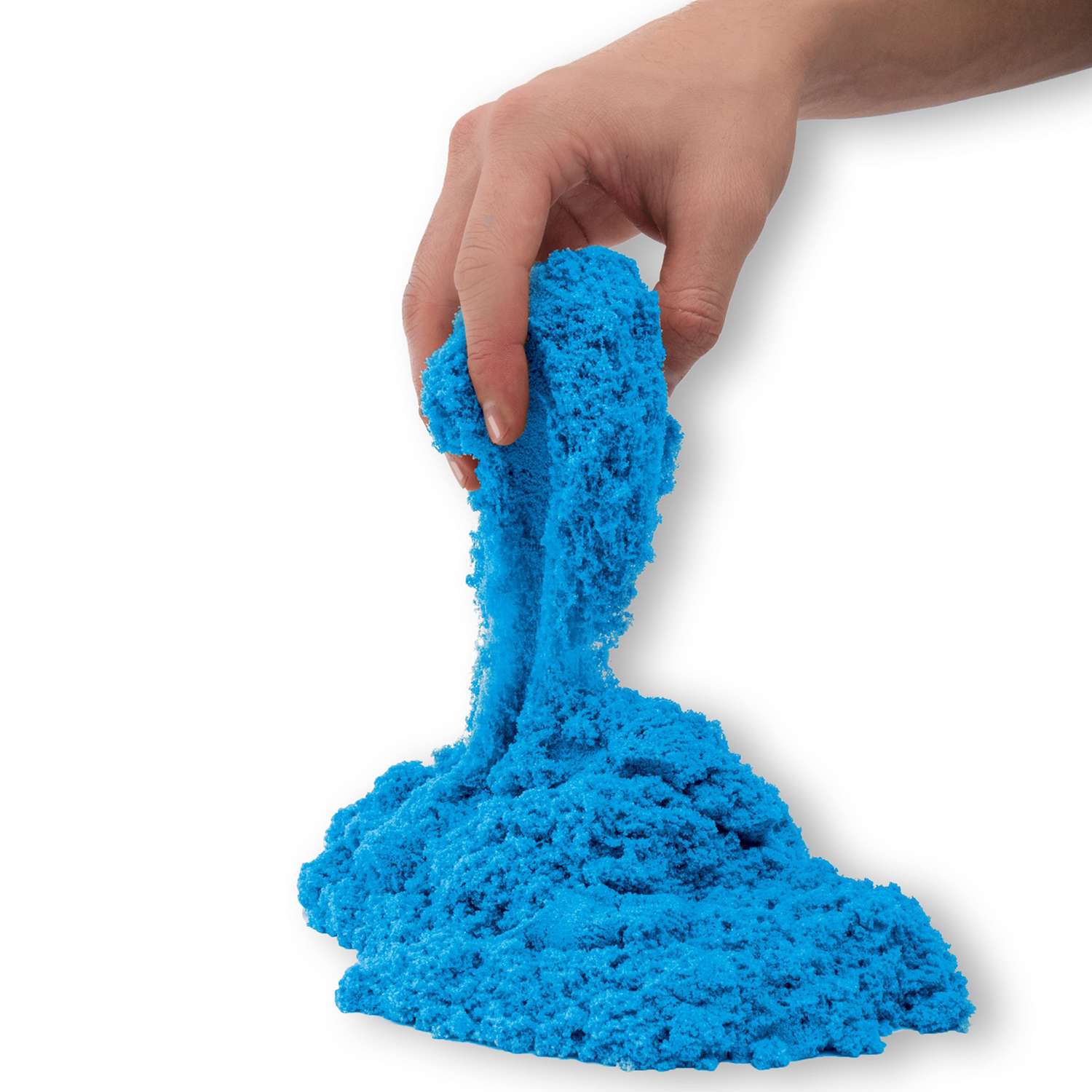 Кинетический песок Kinetic Sand 0.9 кг (синий) - фото 3