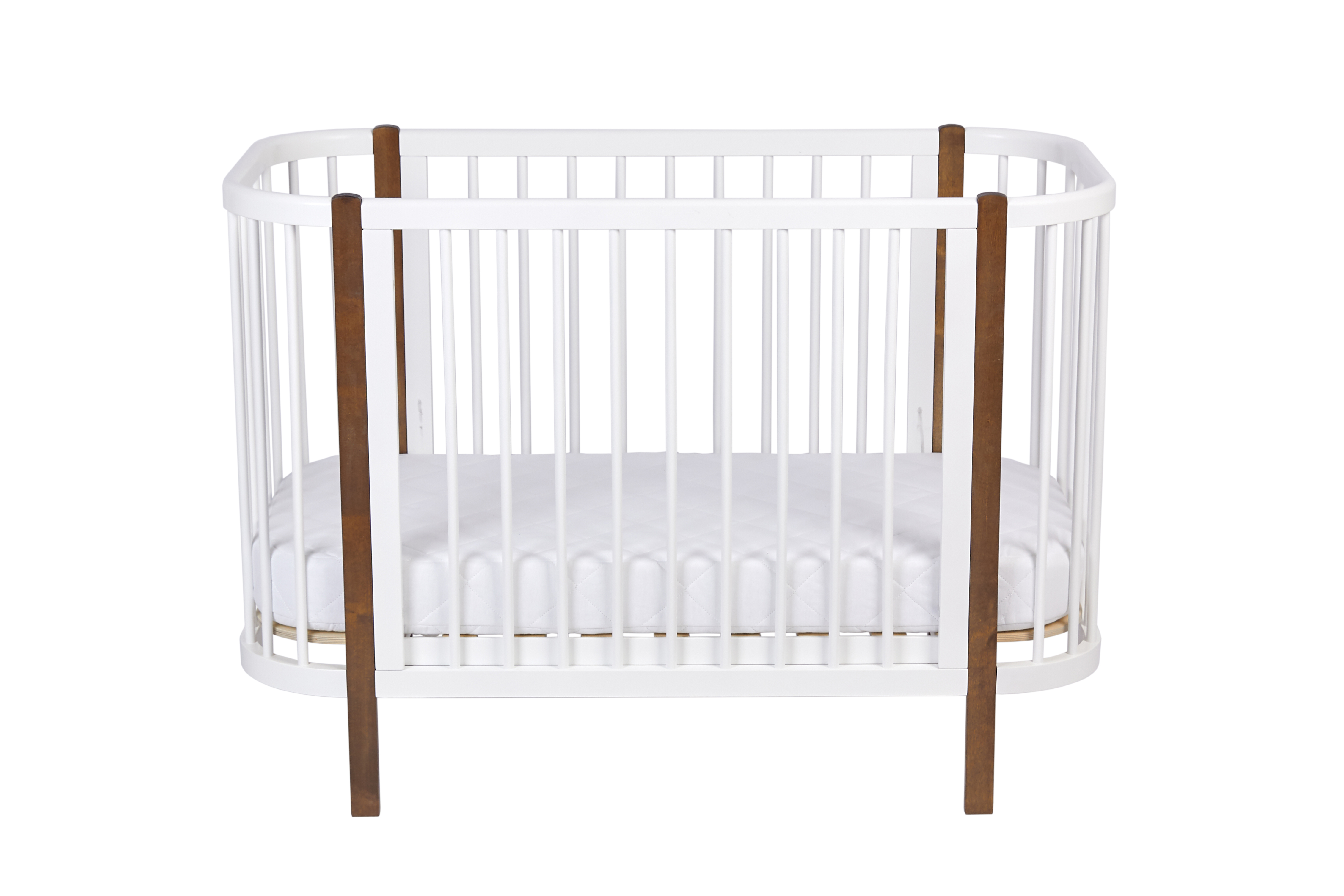 Детская кроватка Polini kids прямоугольная, продольный маятник - фото 17