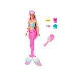 Кукла модельная Barbie Русалка с сиреневыми волосами высота 29 см