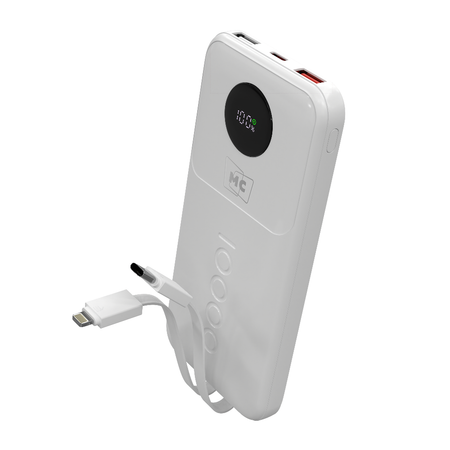 Внешний аккумулятор 10000mAh More Choice PB35-10 White