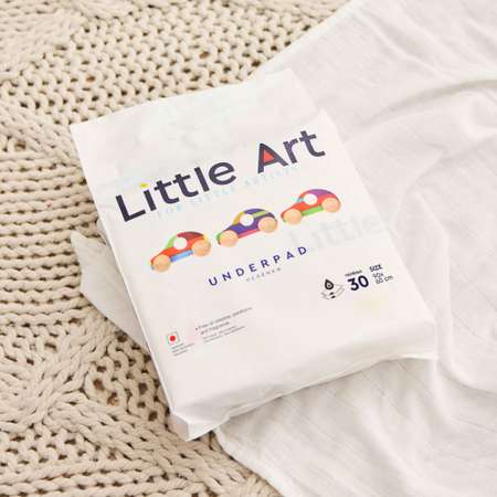 Пелёнки одноразовые Little Art 60х90 см 30 шт.