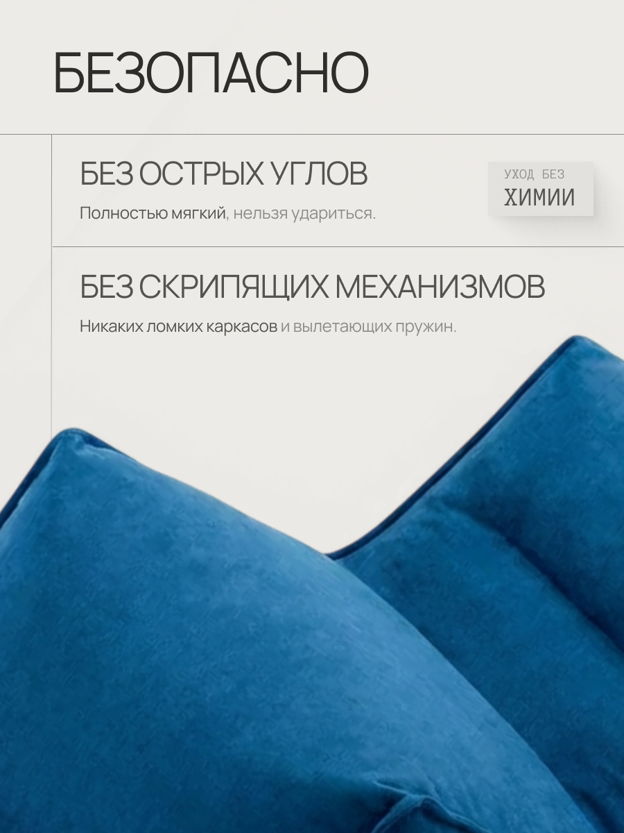 Кресло DreamBag бирюзовый - фото 2