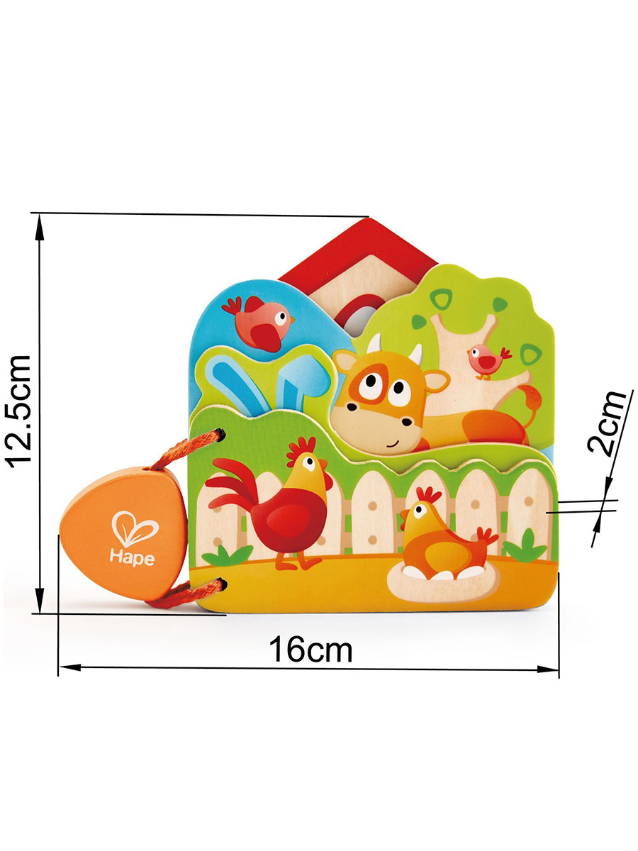 Игрушка Hape книжка Ферма - фото 3