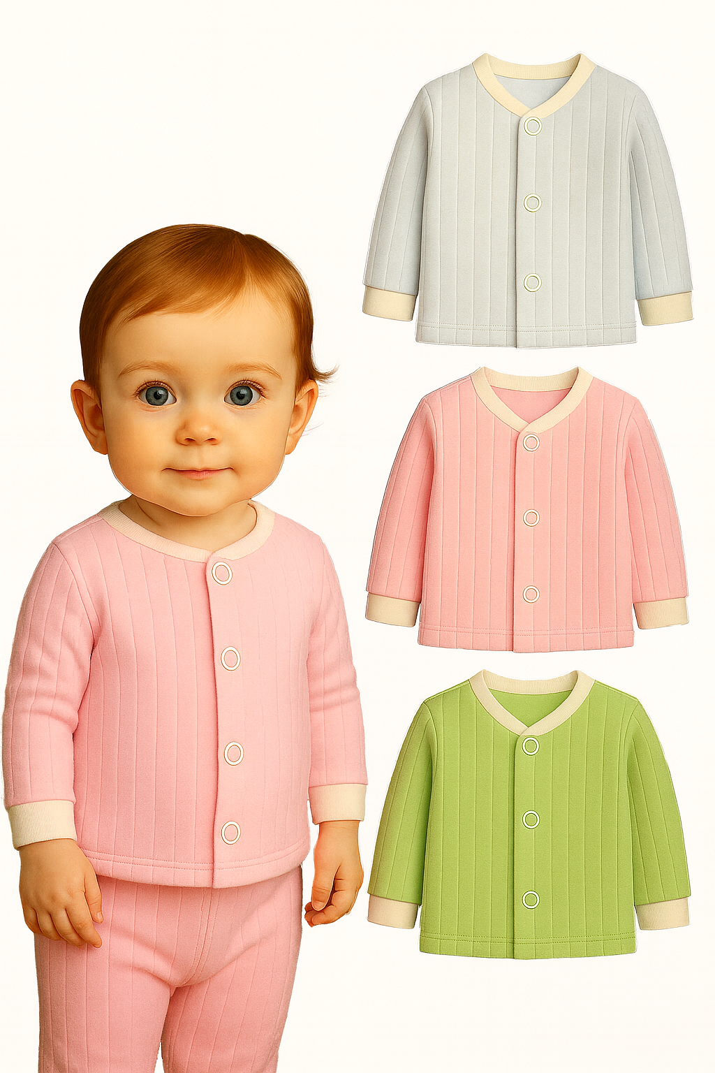 Распашонка 3 шт Софьюшка Kof/Sof-004/004 - фото 1