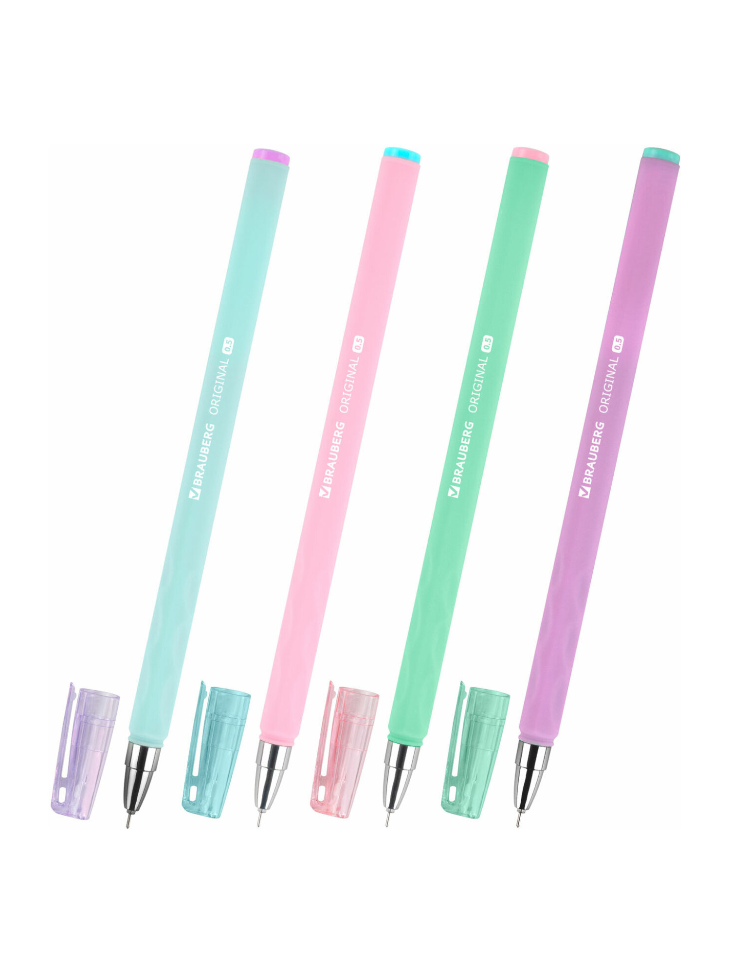 Ручка гелевая Brauberg 8 шт. - фото 6