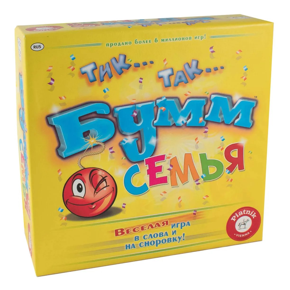 Настольная игра Piatnik Тик Так Бумм Семья - фото 9