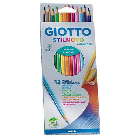 Карандаши акварельные GIOTTO 12 шт.