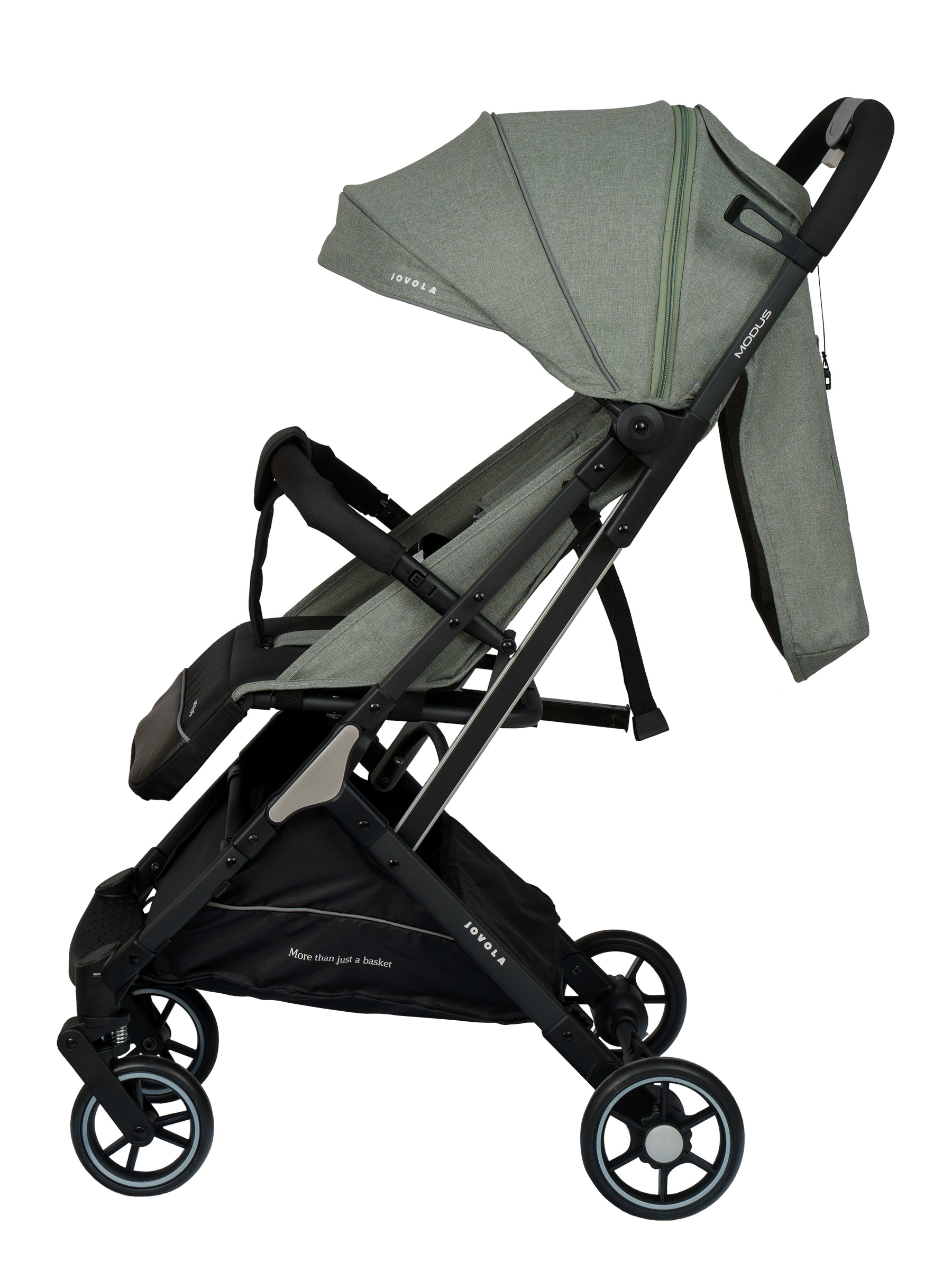 Коляска прогулочная JOVOLA MODUS для путешествий зеленый - фото 11