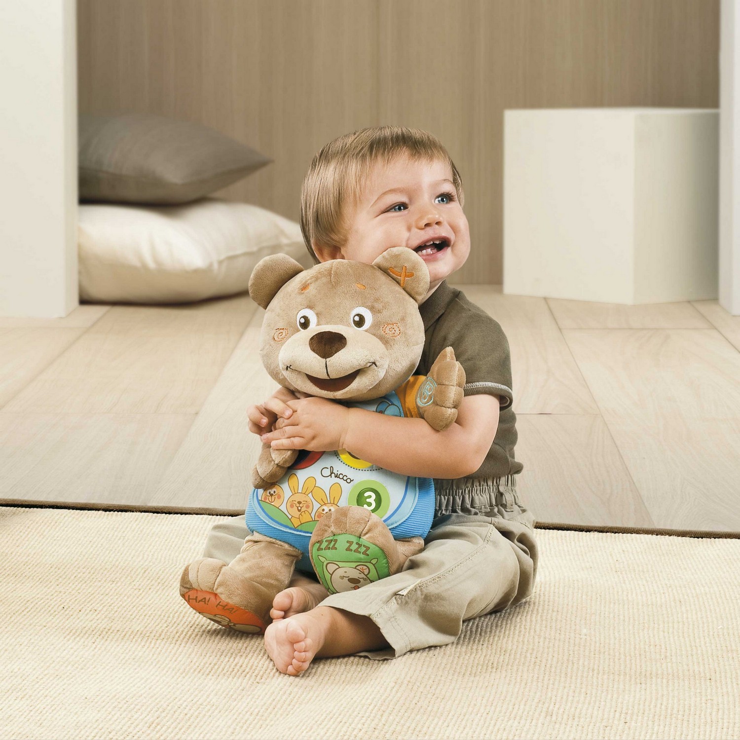 Игрушка Chicco Говорящий мишка TEDDY - фото 8