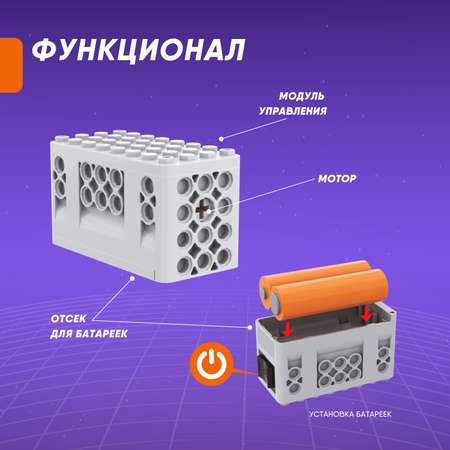 Конструктор Apitor Robot 8в1 электронный