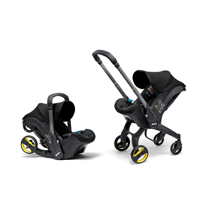 Коляска трансформер Doona i Nitro Black черный - фото 10