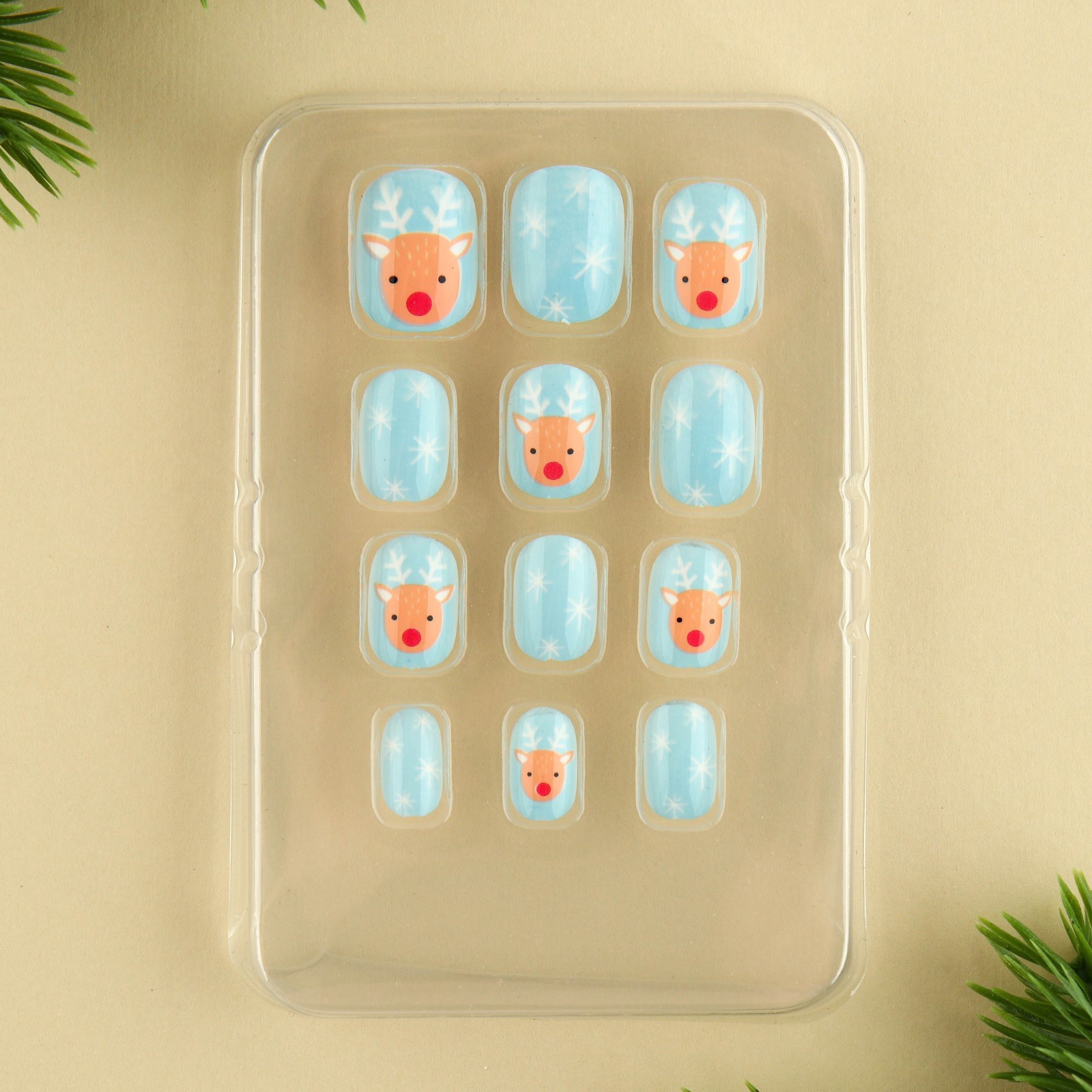 Детские накладные ногти Выбражулька Новогодние приключения - фото 3