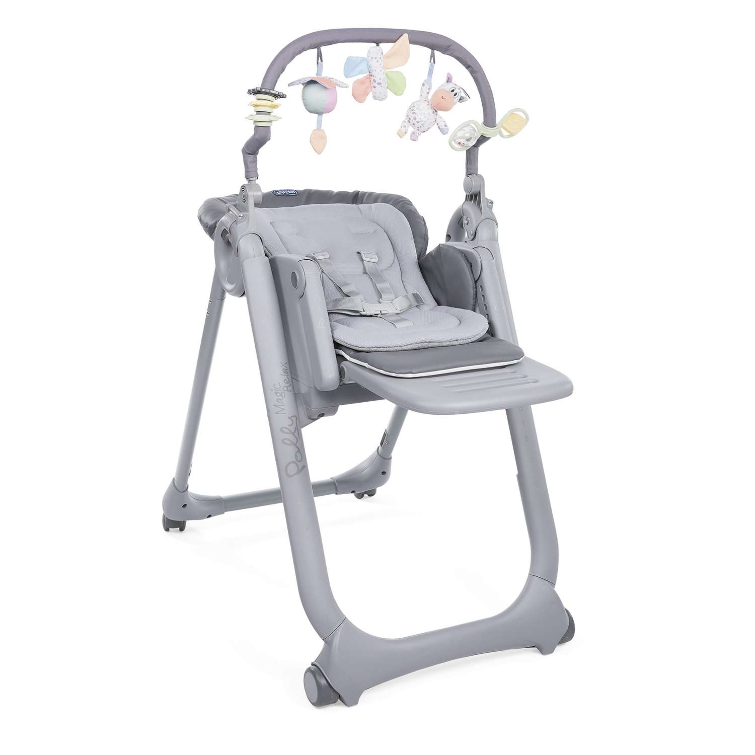 Стульчик для кормления Chicco Polly Magic Relax 2 в 1 - фото 1