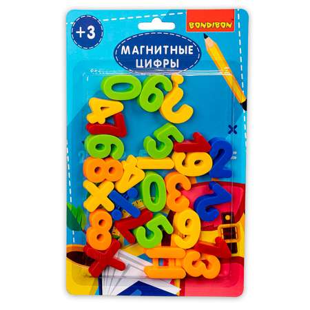 Магниты Bondibon Цифры и знаки