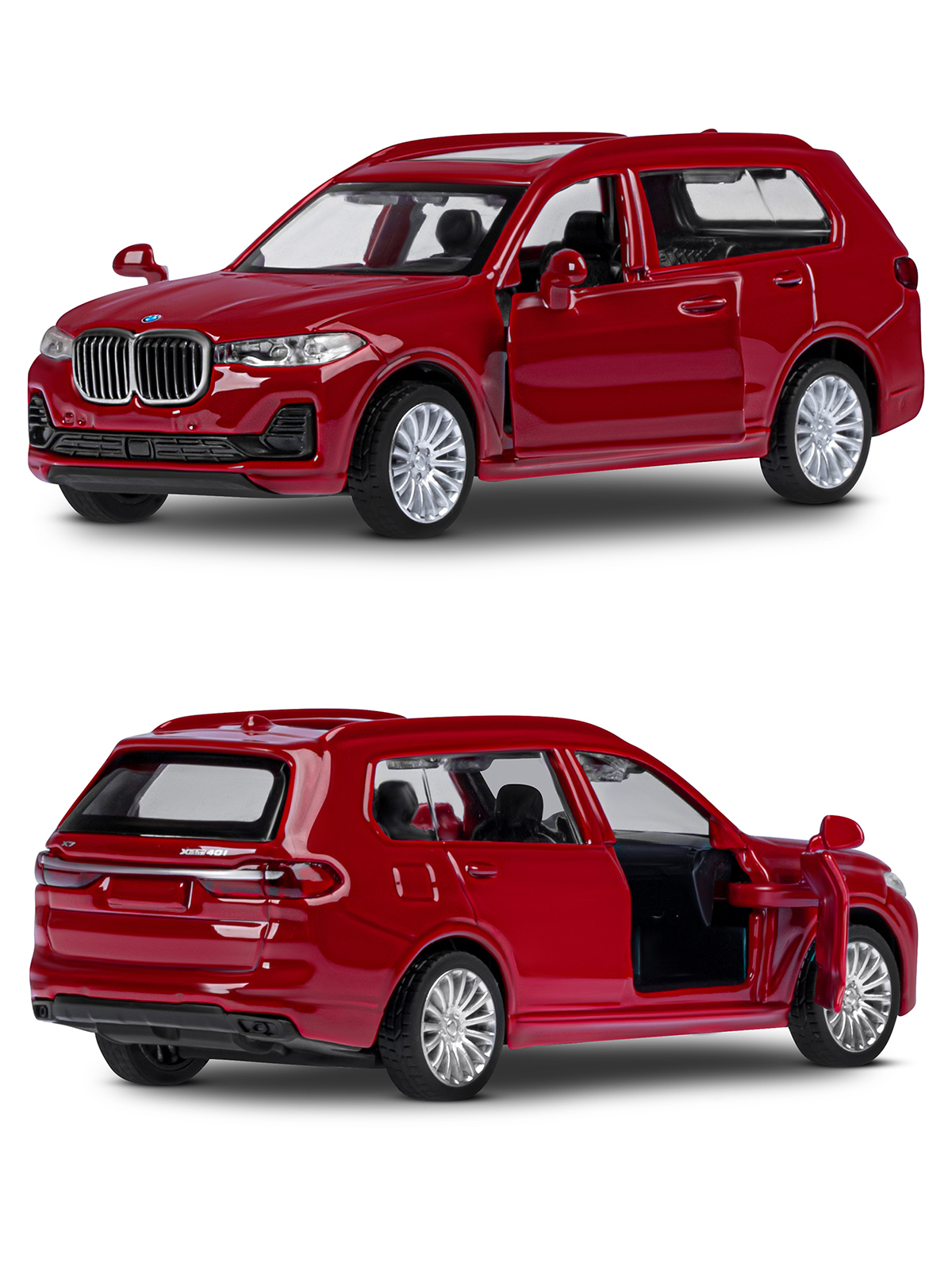 Внедорожник АВТОпанорама BMW X7 1:44 JB1251258 - фото 7