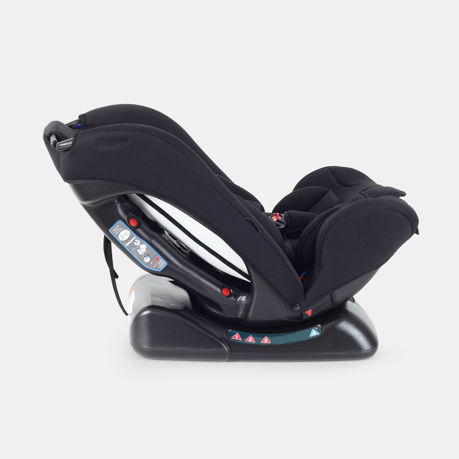 Автокресло Rant Basic Rally Next 0+/1/2 (0-25 кг) черный - фото 4