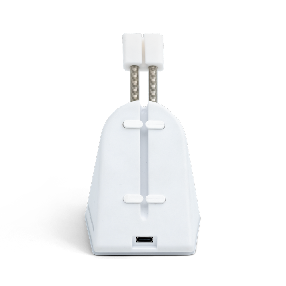 Держатель для провода GLHF Tower Mouse Bungee White RGB 8 сменных колпачков - фото 4