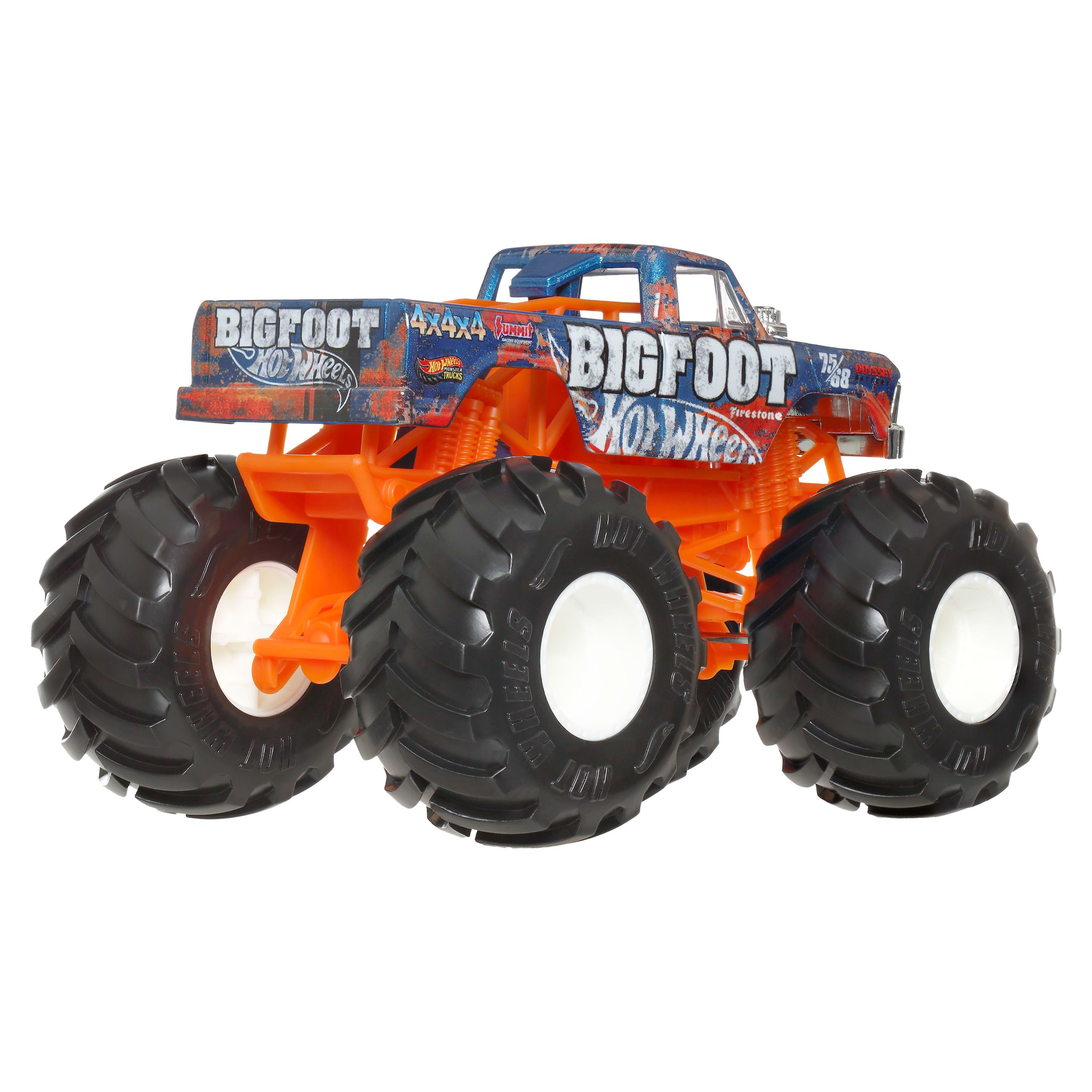 Монстр-трак Hot Wheels Monster Trucks 1:24 FYJ83/JDR11 - фото 2