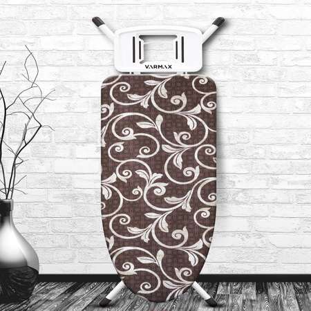 Чехол для гладильной доски Varmax 135*48 см M brown monogram