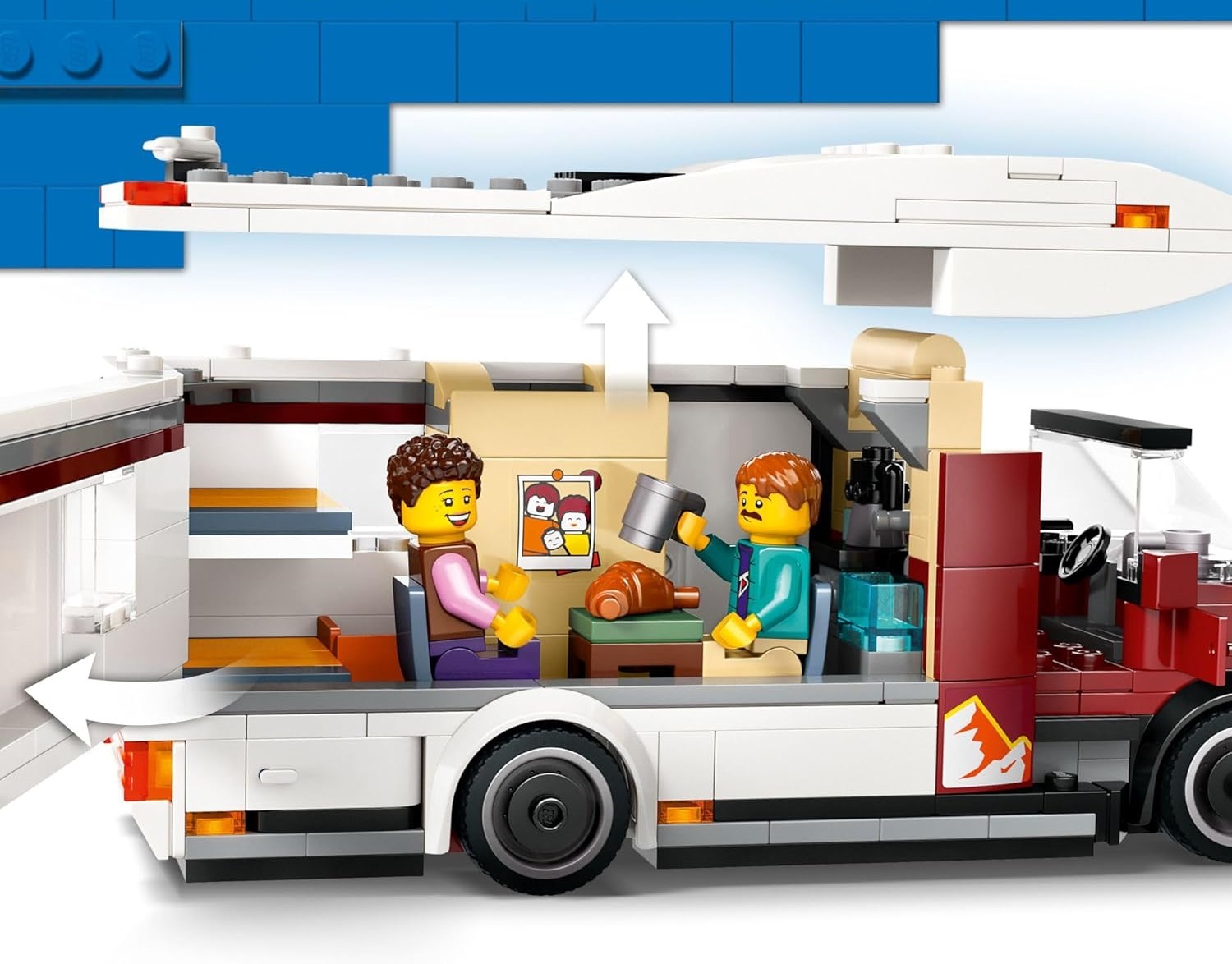 Конструктор LEGO City Фургон для путешествий 385 дет. - фото 2
