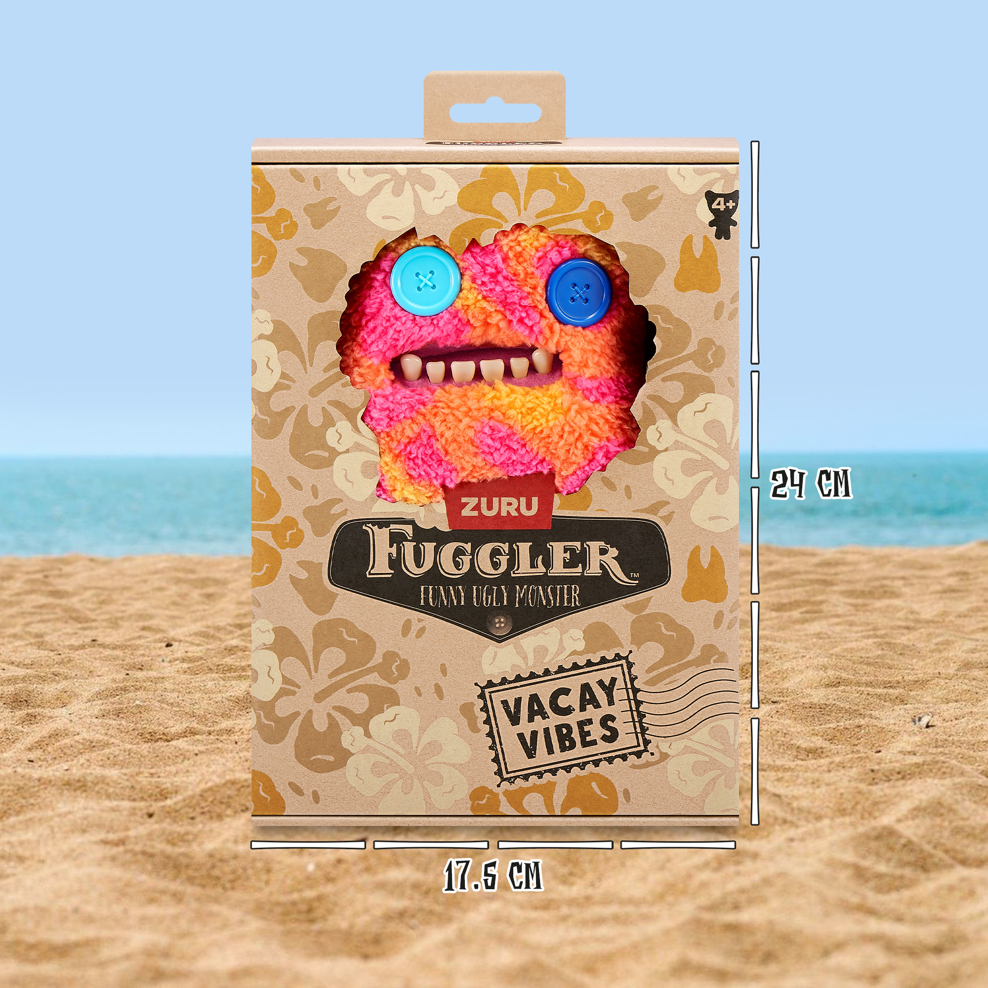 Игрушка мягкая FUGGLER Series 2 24 см - фото 3